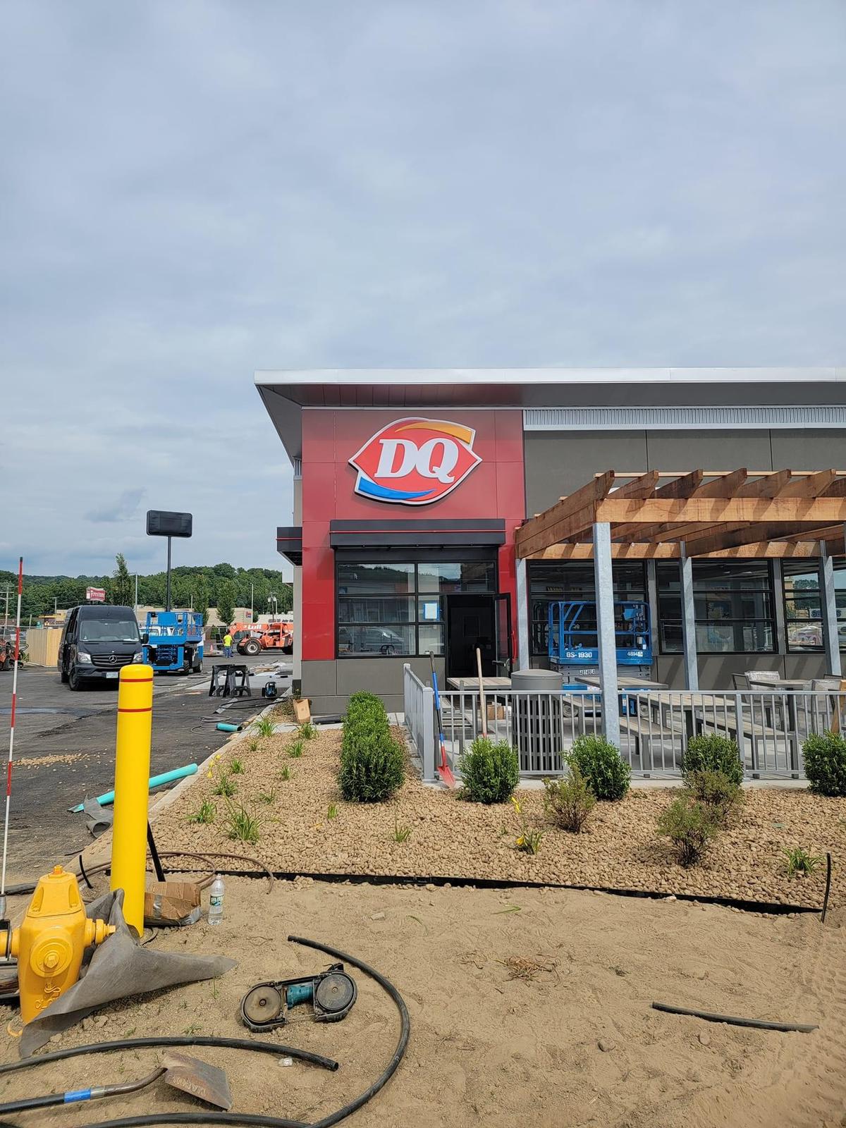 Dairy Queen storefront sign fabricated and installed by Sign Go