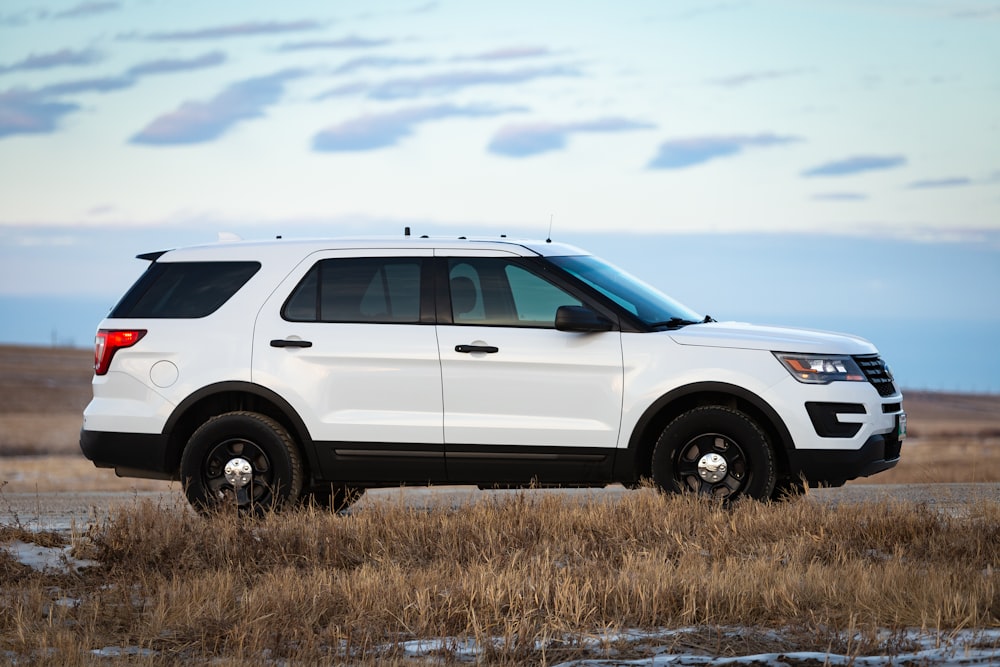 SUV ready for a custom vehicle wrap or color change