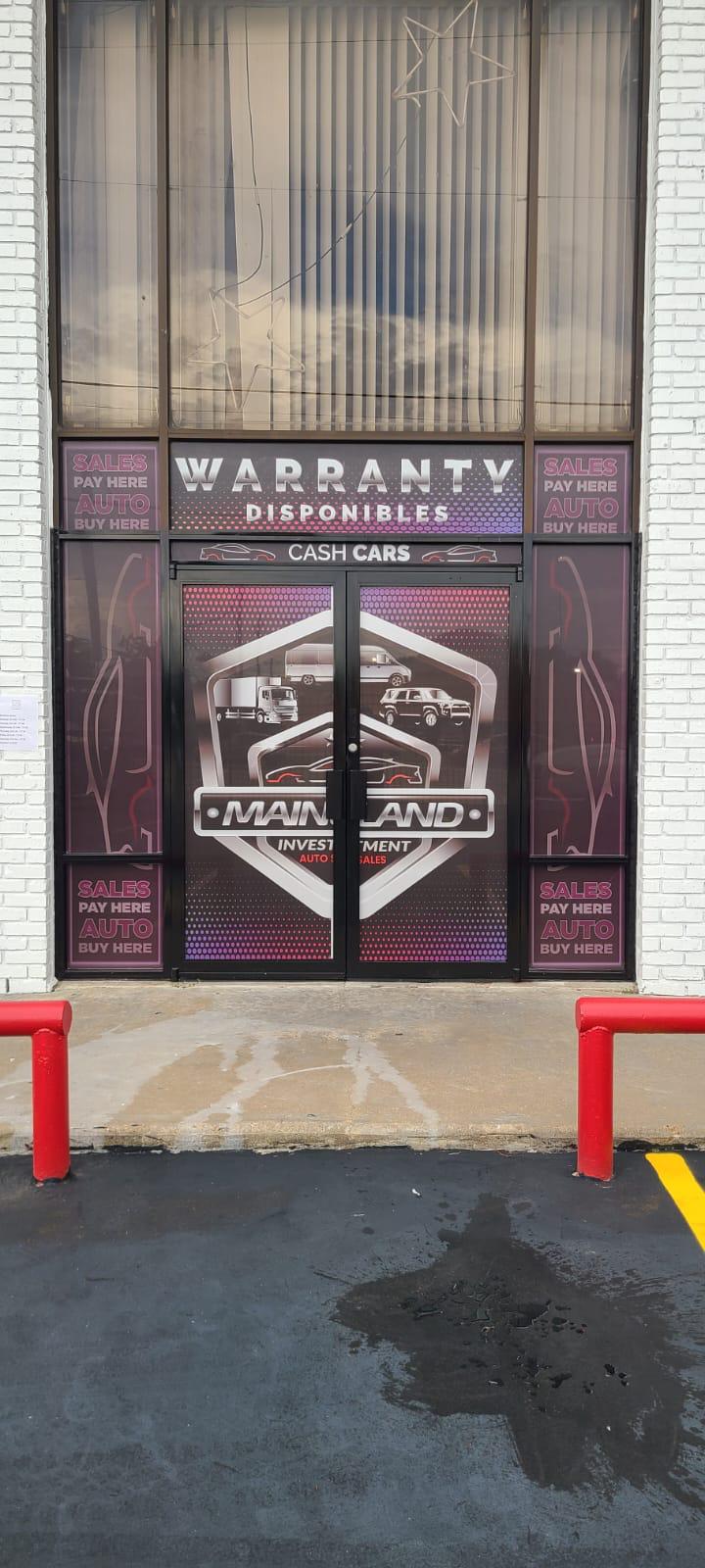 Storefront window graphics by Sign Go Houston